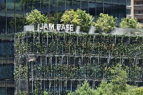 Sign and Logo for JAM BASE at Grand Green Osaka North Wing